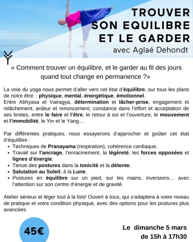 Atelier Aglaé Equilibre
